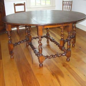 Foldable Joined Gateleg Table