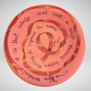 Pink Milk Stool Detail