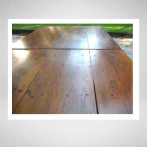 Shaker Base Table Top View