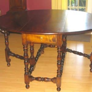 Foldable Gateleg Table - Exact Reproductions