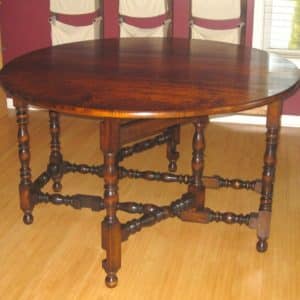 Joined Gateleg Table, Exact Reproduction